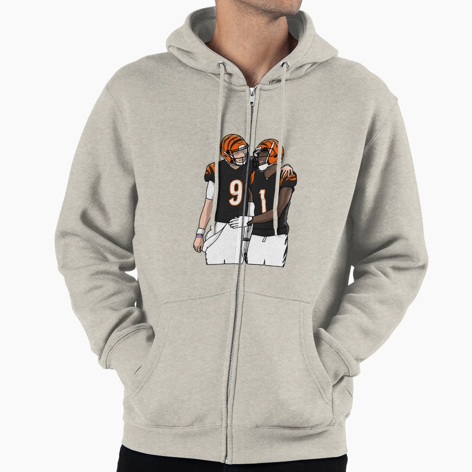 Burrow Chase T-Shirt - Streetwear Style Unisex - T-Shirt, Sweatshirt, Hoodie
