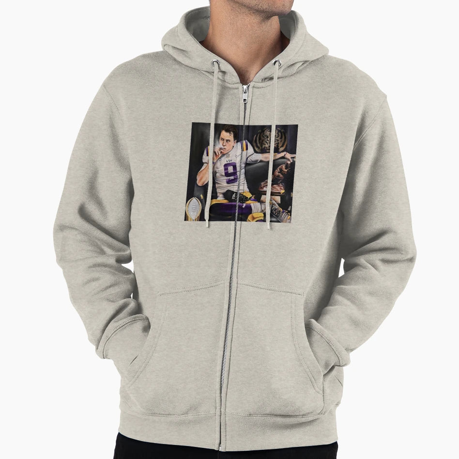Old JB Smoking JB Smoking Hoodie - Custom Art Print Men Women - T-Shirt, Sweatshirt, Hoodie