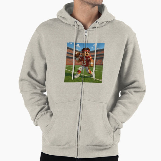 Blocky Pat Hoodie - Aesthetic Graphic for Adults - T-Shirt, Sweatshirt, Hoodie