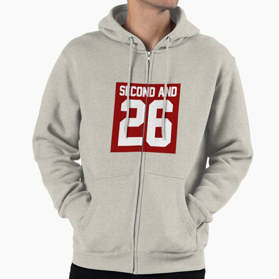 2Nd 26 Alabama Football Hoodie - Fun Novelty Design for Adults - T-Shirt, Sweatshirt, Hoodie