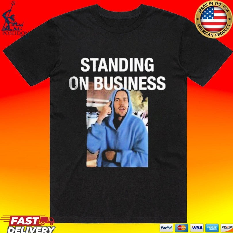 Standing On Business Justin Bieber Coachella - Adult & Kids T-Shirts, Sweatshirts & Hoodies apparel design preview 1