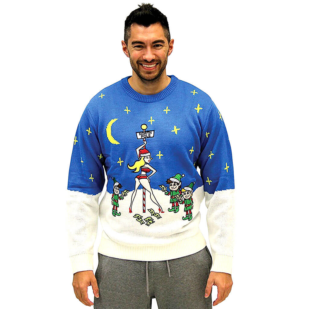 Stripper Pole Ugly Christmas Sweater - Holiday Gift product image 4