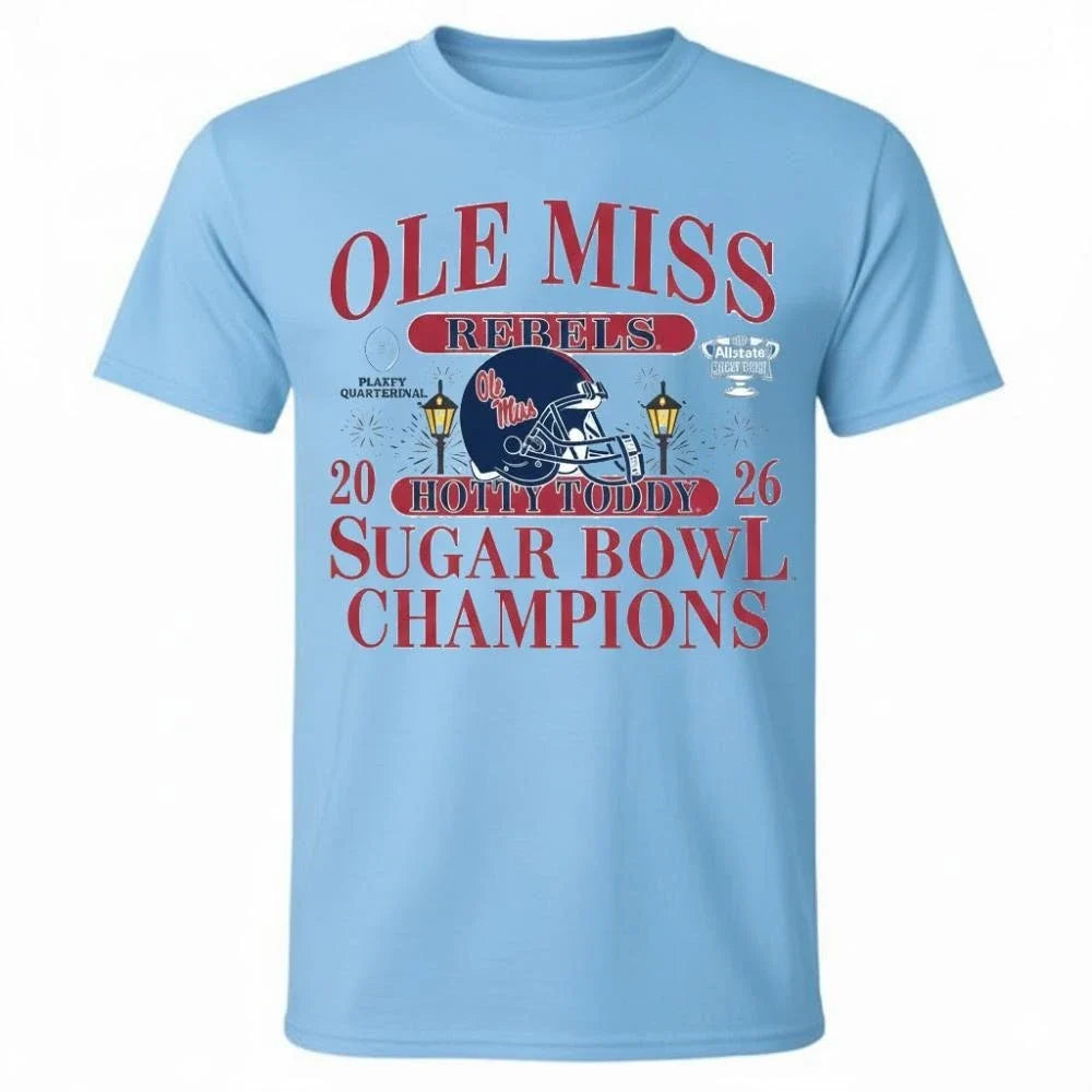 Sugar Bowl Champions Powder 2026 - Adult & Kids T-Shirts, Sweatshirts & Hoodies apparel design preview 1