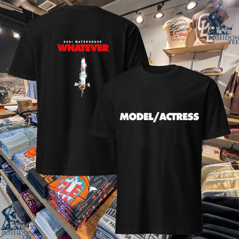 Suki Waterhouse Whatever Model Actress - Adult & Kids T-Shirts, Sweatshirts & Hoodies apparel design preview 1