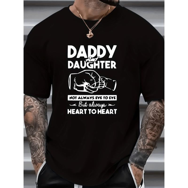 Summer Plus Size Dad Daughter Printed 1pc 100 Cotton - Adult & Kids T-Shirts, Sweatshirts & Hoodies apparel design preview 1