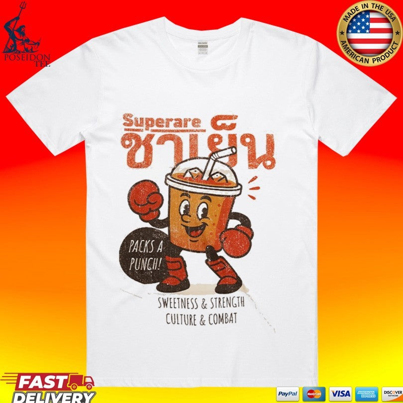 Superrare Fight Muay Thai Iced Muscle - Adult & Kids T-Shirts, Sweatshirts & Hoodies apparel design preview 1