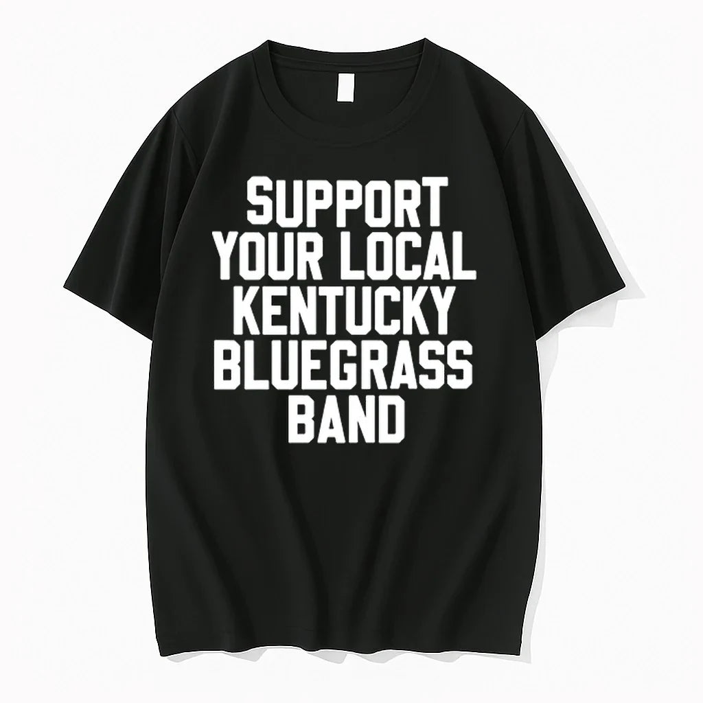 Support Your Local Kentucky Bluegrass Band 0 Sweater - Adult & Kids T-Shirts, Sweatshirts & Hoodies apparel design preview 1