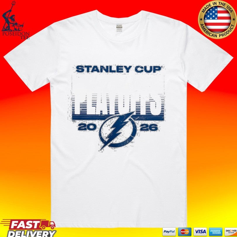 Tampa Bay Lightning 2026 Stanley Cup Playoffs - Adult & Kids T-Shirts, Sweatshirts & Hoodies apparel design preview 1