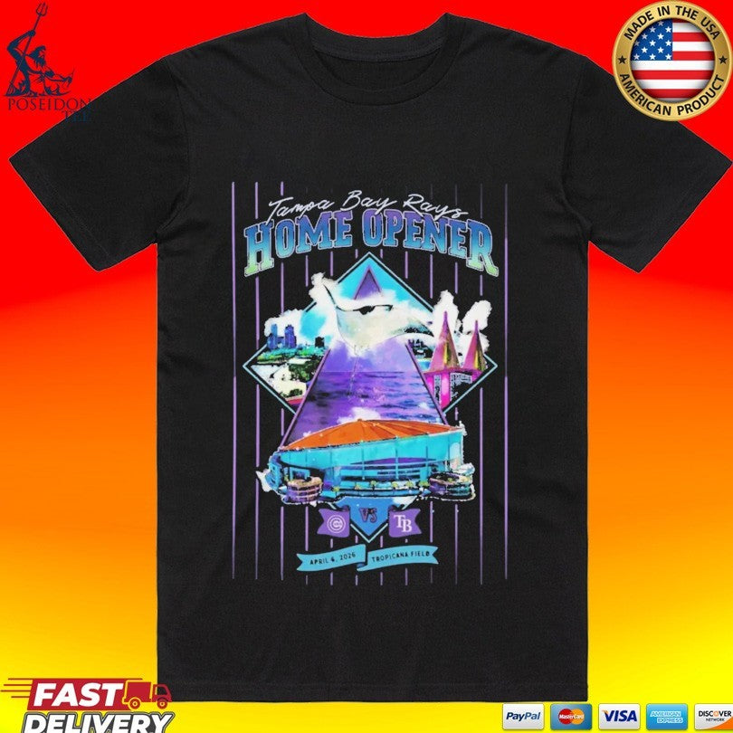 Tampa Bay Rays Home Opener - Adult & Kids T-Shirts, Sweatshirts & Hoodies apparel design preview 1