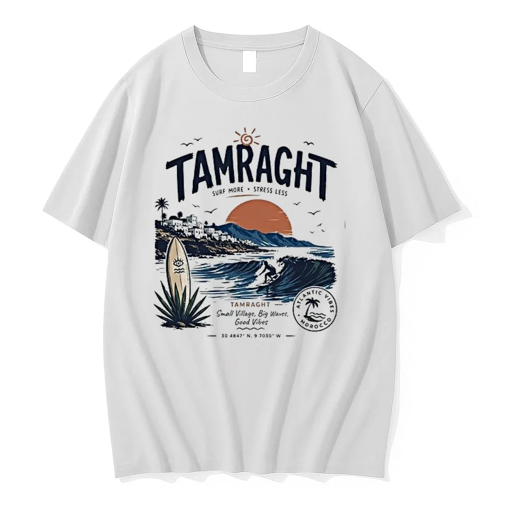 Tamraght Surf More Stress Less 0 Sweater - Adult & Kids T-Shirts, Sweatshirts & Hoodies apparel design preview 1