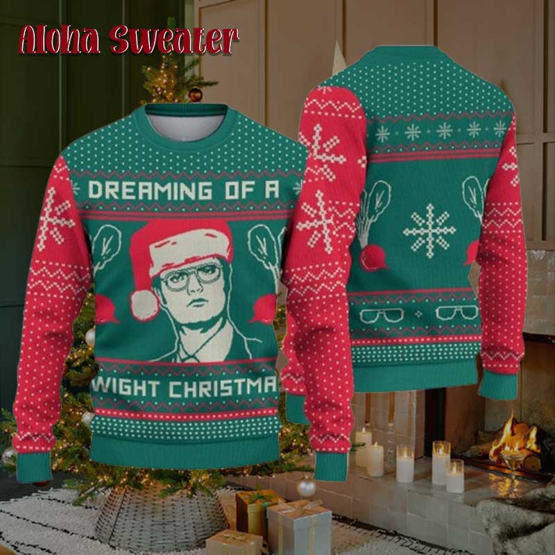 Target Dwight The Office Tv Show Ugly Christmas Sweater - Holiday Gift product image