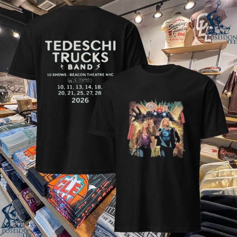 Tedeschi Trucks Band Beacon Exclusive Album Cover - Adult & Kids T-Shirts, Sweatshirts & Hoodies apparel design preview 1