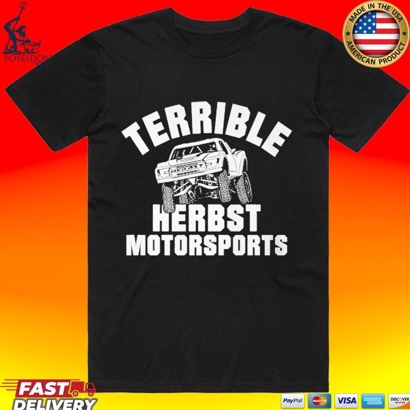 Terrible Herbst Motorsports Truck - Adult & Kids T-Shirts, Sweatshirts & Hoodies apparel design preview 1