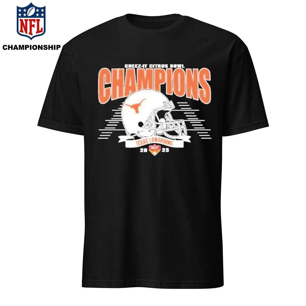 Texas Longhorns 2025 Cheez-It Citrus Bowl Champions - Adult & Kids T-Shirts, Sweatshirts & Hoodies apparel design preview 1