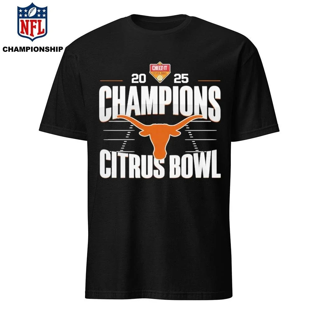 Texas Longhorns Citrus Bowl Champions - Adult & Kids T-Shirts, Sweatshirts & Hoodies apparel design preview 1