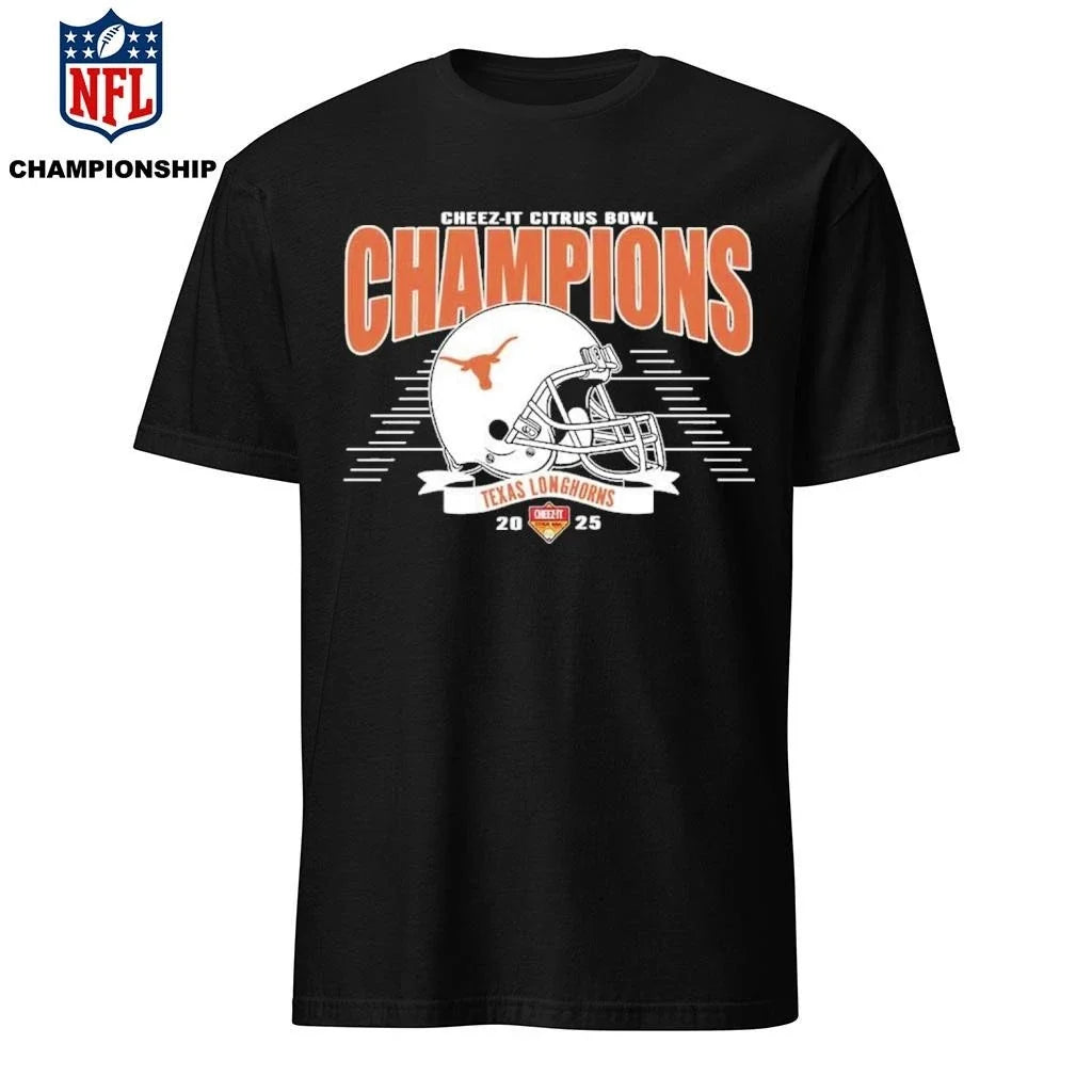 Texas Longhorns Football Claim Champions 2025 - Adult & Kids T-Shirts, Sweatshirts & Hoodies apparel design preview 1