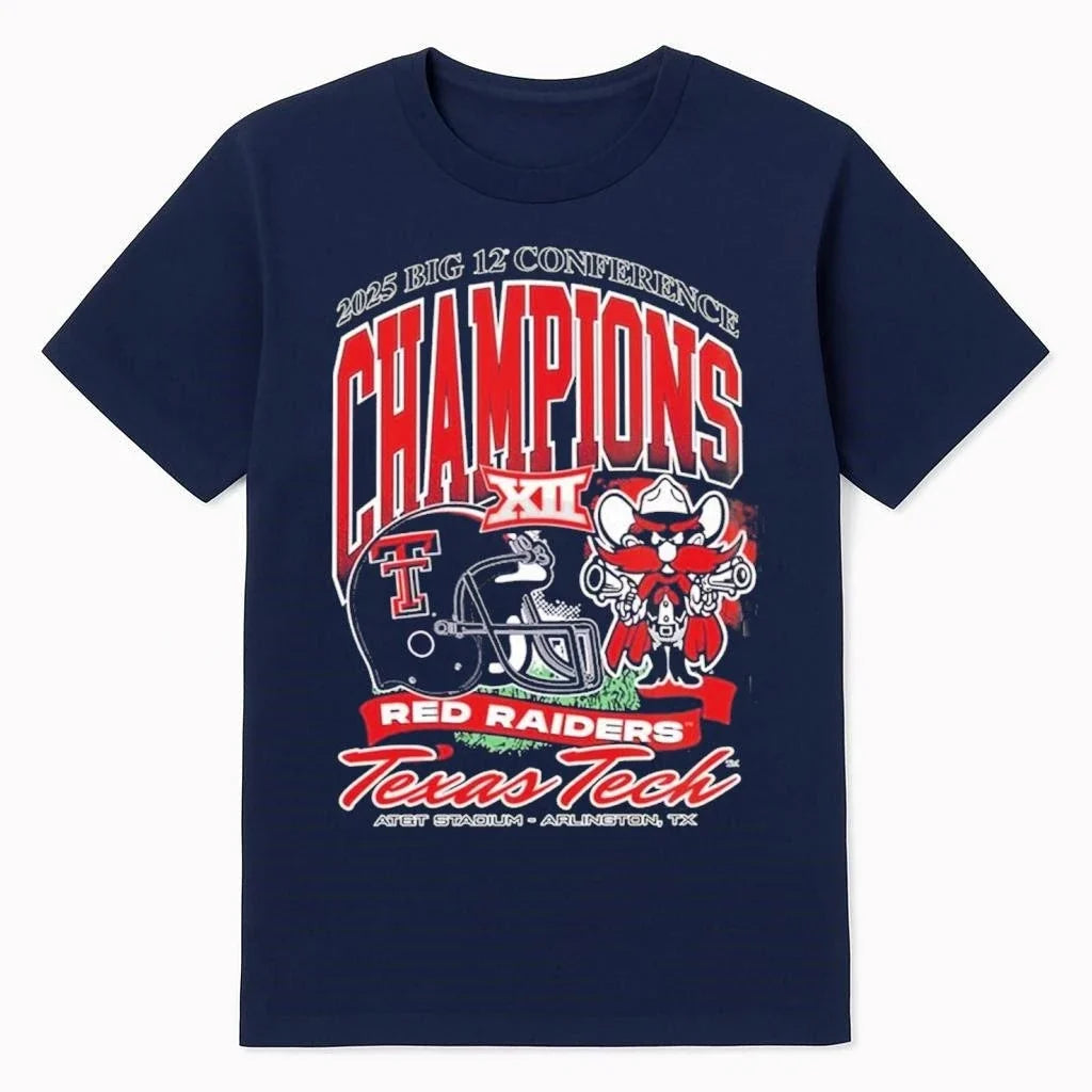 Texas Tech Red Raiders Black Something Inked 2025 Big - Adult & Kids T-Shirts, Sweatshirts & Hoodies apparel design preview 1
