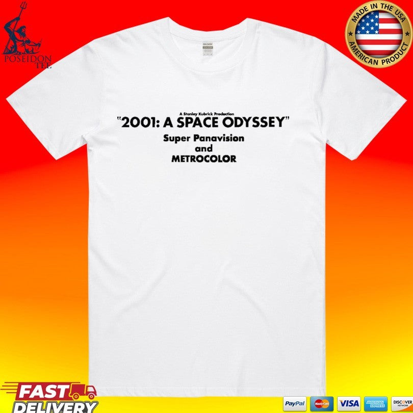 The 2001 A Space Odyssey Super Panavision And - Adult & Kids T-Shirts, Sweatshirts & Hoodies apparel design preview 1