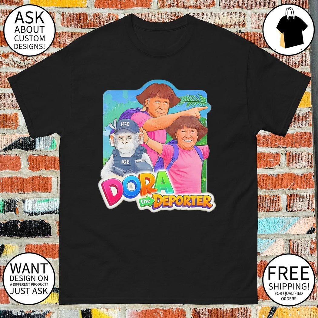 The Deporter Political Parody Anti-ICE Protest - Adult & Kids T-Shirts, Sweatshirts & Hoodies apparel design preview 1