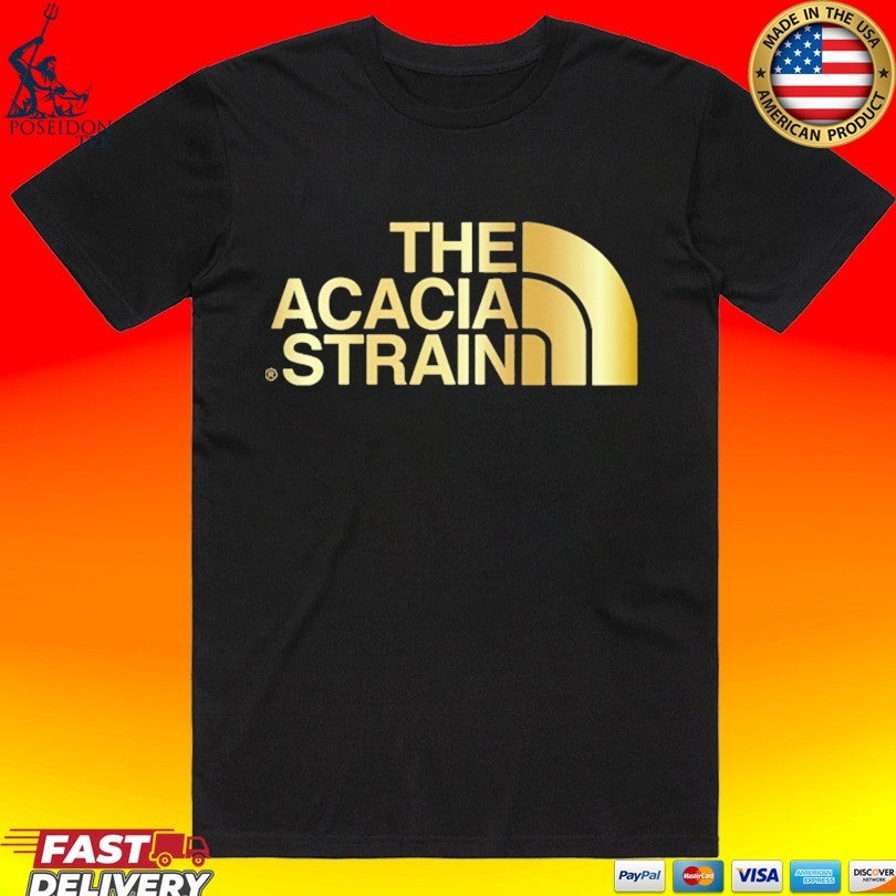 The Acacia Strain Stack Arch Gold Foil - Adult & Kids T-Shirts, Sweatshirts & Hoodies apparel design preview 1