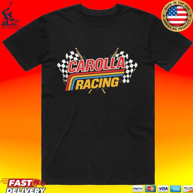 The Adam Carolla Racing - Adult & Kids T-Shirts, Sweatshirts & Hoodies apparel design preview 1
