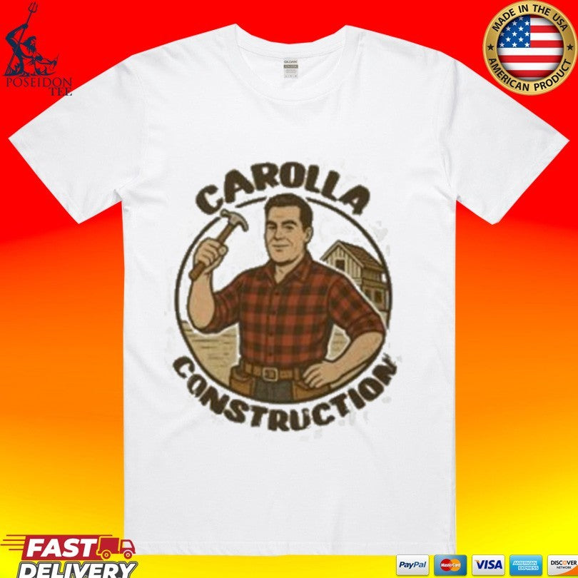 The Adam Carolla Show Construction - Adult & Kids T-Shirts, Sweatshirts & Hoodies apparel design preview 1