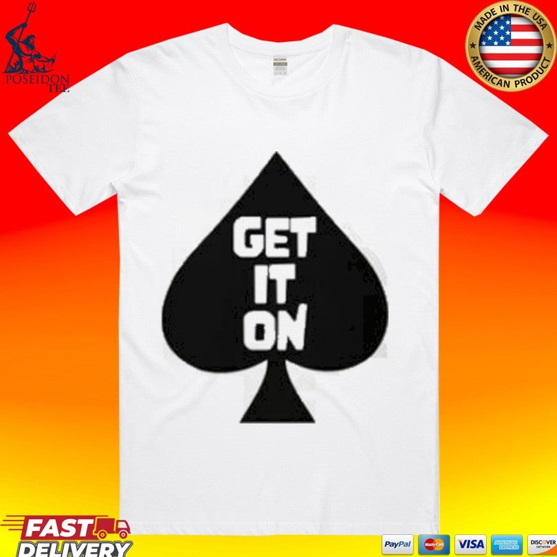 The Adam Carolla Show Spade Get It On - Adult & Kids T-Shirts, Sweatshirts & Hoodies apparel design preview 1