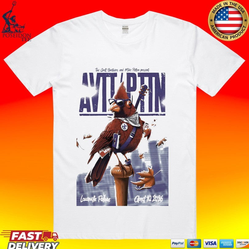 The Avett Brothers Louisville Ky On April 10 2026 - Adult & Kids T-Shirts, Sweatshirts & Hoodies apparel design preview 1
