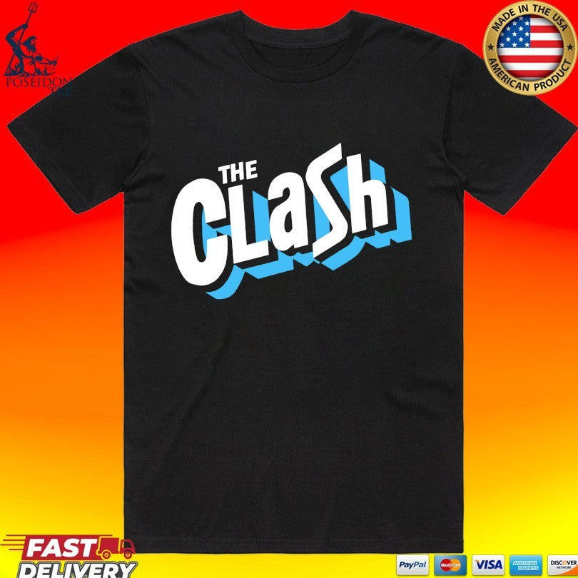 The Clash Logo - Adult & Kids T-Shirts, Sweatshirts & Hoodies apparel design preview 1