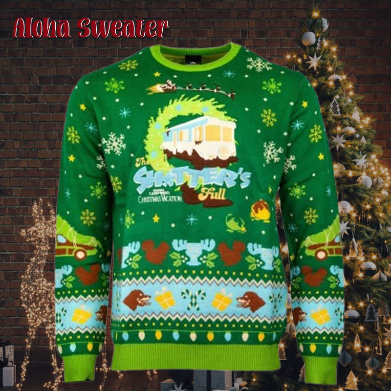 The Side Of The Nuthouse National Lampoons Christmas Vacation Ugly Christmas Sweater - Holiday Gift product image 3