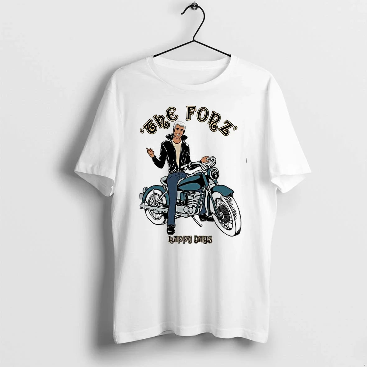 The Fonz Happy Days 0 Sweater - Adult & Kids T-Shirts, Sweatshirts & Hoodies apparel design preview 1