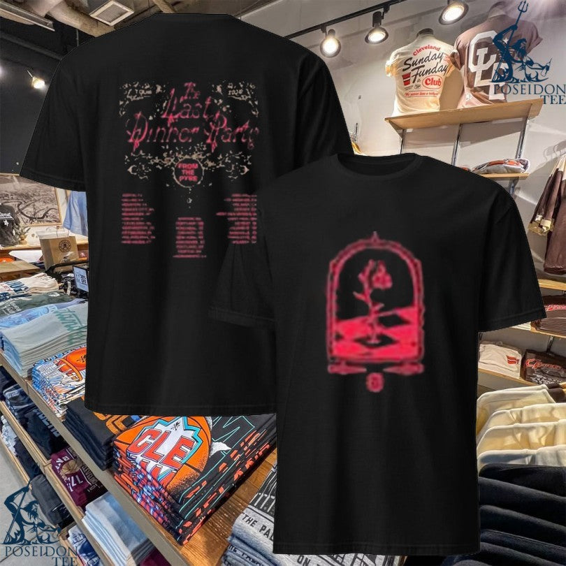 The Last Dinner Party Red Rose Black Tour - Adult & Kids T-Shirts, Sweatshirts & Hoodies apparel design preview 1