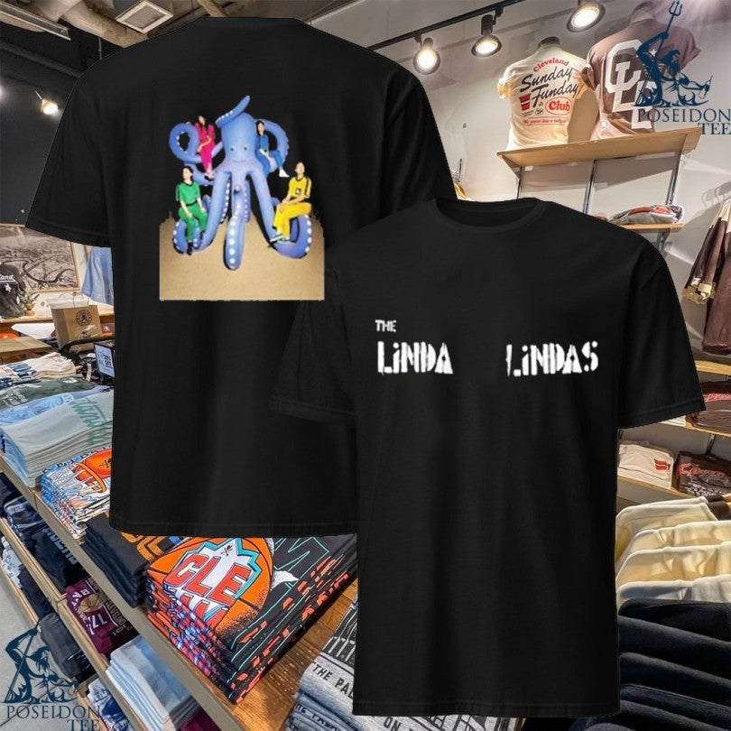 The Linda Lindas Octo Adult Black - Adult & Kids T-Shirts, Sweatshirts & Hoodies apparel design preview 1