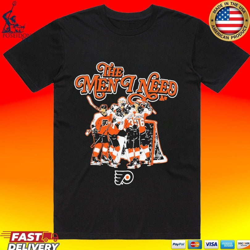 The Man I Need Philadelphia Flyers - Adult & Kids T-Shirts, Sweatshirts & Hoodies apparel design preview 1