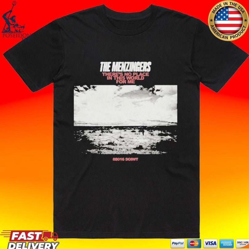 The Menzingers No Place - Adult & Kids T-Shirts, Sweatshirts & Hoodies apparel design preview 1