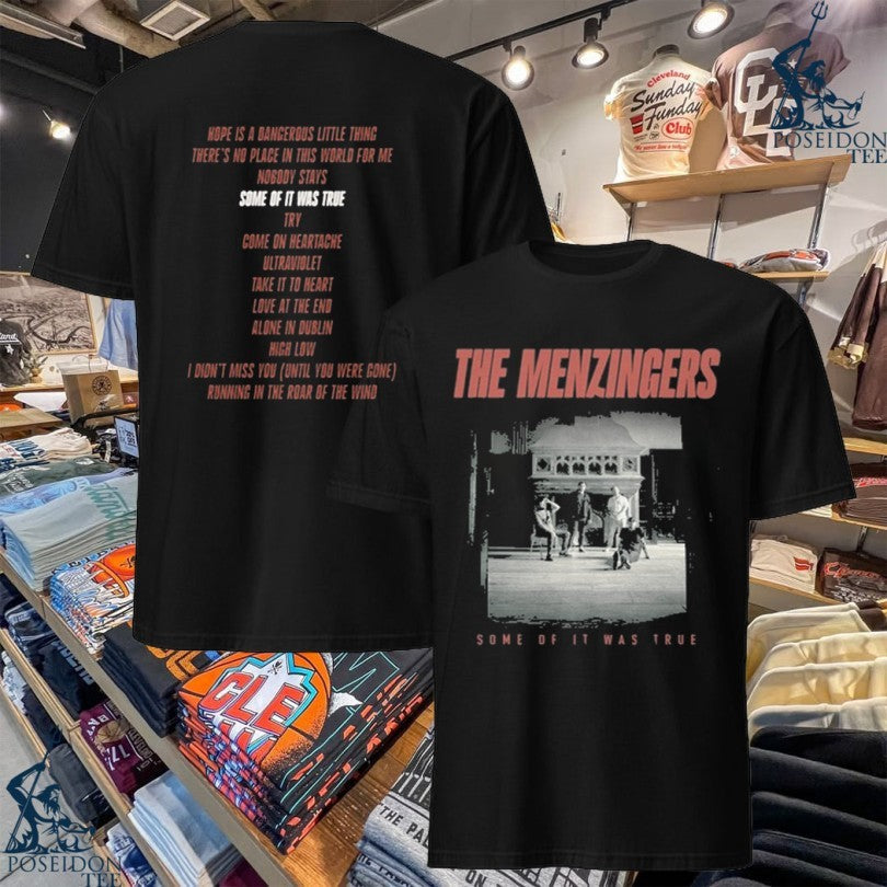 The Menzingers Some Of It Was True Tracklist - Adult & Kids T-Shirts, Sweatshirts & Hoodies apparel design preview 1