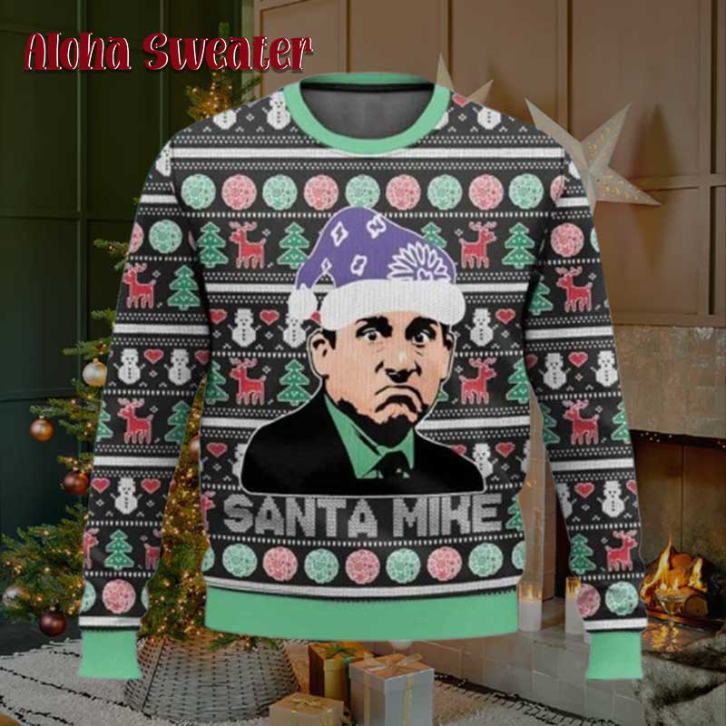 Target Dwight The Office Tv Show Ugly Christmas Sweater - Holiday Gift product image 2