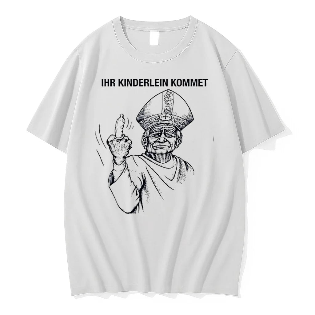 The Pope Ihr Kinderlein Kommet Funny 0 Sweater - Adult & Kids T-Shirts, Sweatshirts & Hoodies apparel design preview 1