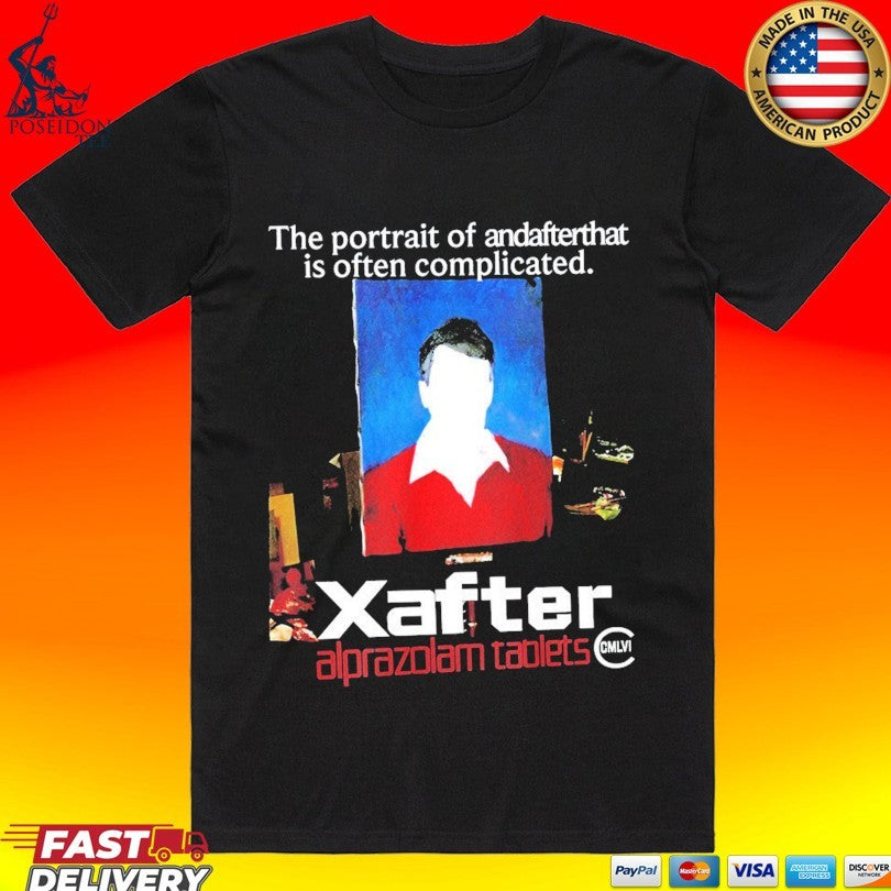 The Portrait Of Andafterthat Is Often Complicated - Adult & Kids T-Shirts, Sweatshirts & Hoodies apparel design preview 1