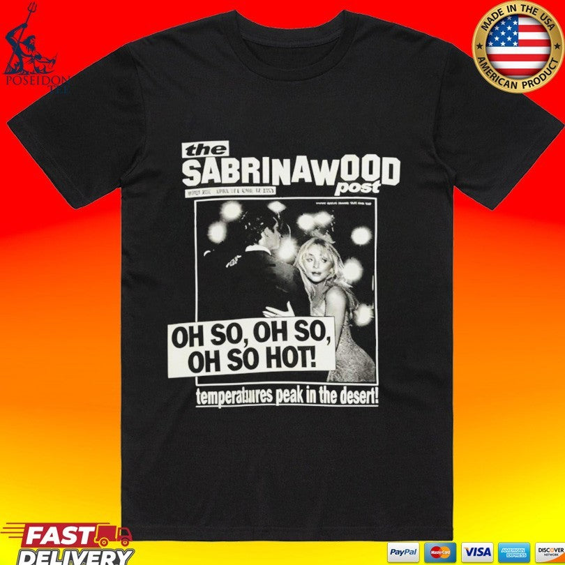 The Sabrinawood Oh So Hot Temperatures Peak In Desert - Adult & Kids T-Shirts, Sweatshirts & Hoodies apparel design preview 1