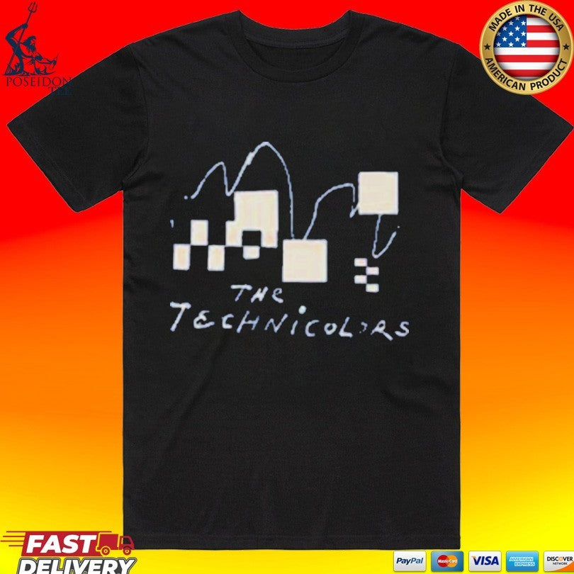 The Technicolors 2026 Tour - Adult & Kids T-Shirts, Sweatshirts & Hoodies apparel design preview 1