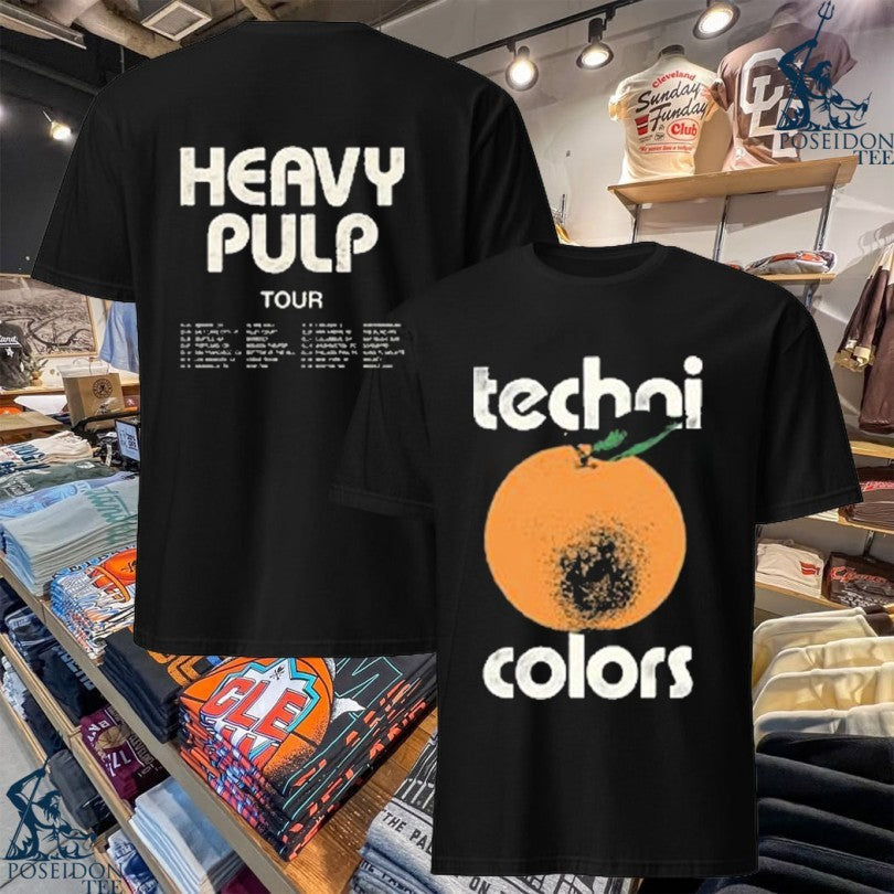 The Technicolors Heavy Pulp 2026 Tour - Adult & Kids T-Shirts, Sweatshirts & Hoodies apparel design preview 1