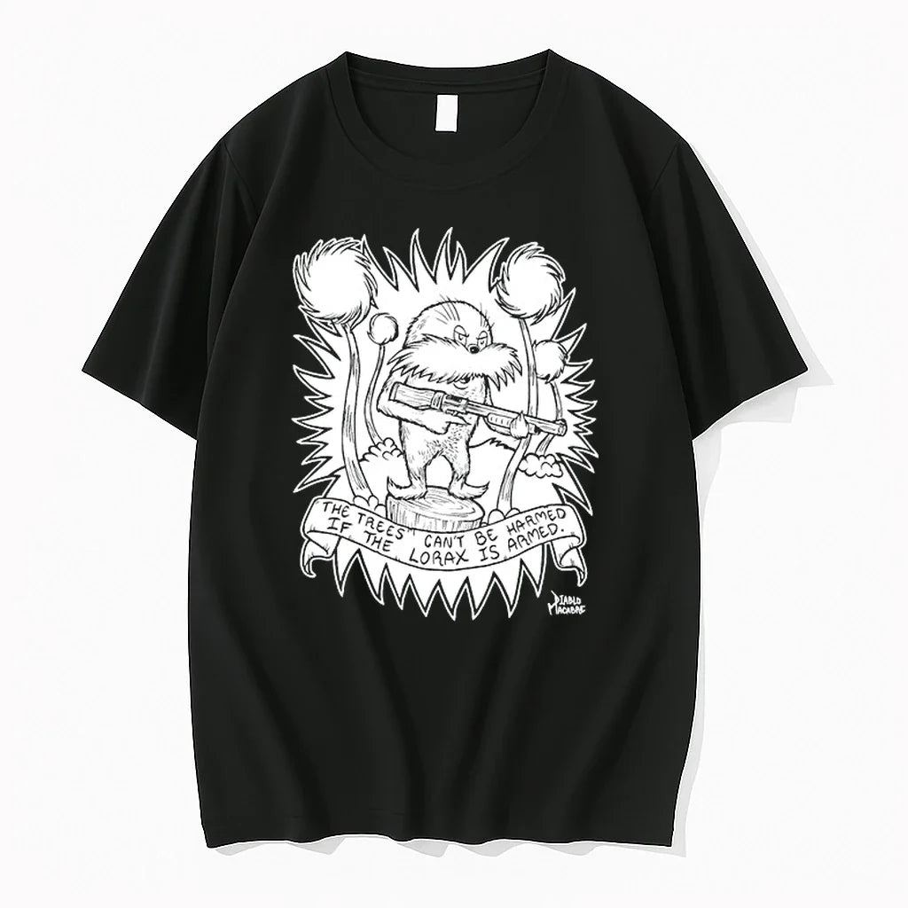 The Trees Cant Be Harmed If Lorax Is Armed 0 Sweater - Adult & Kids T-Shirts, Sweatshirts & Hoodies apparel design preview 1