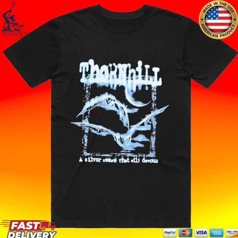 Thornhill Sleeveless Bat A Silver Swear That Will - Adult & Kids T-Shirts, Sweatshirts & Hoodies apparel design preview 1