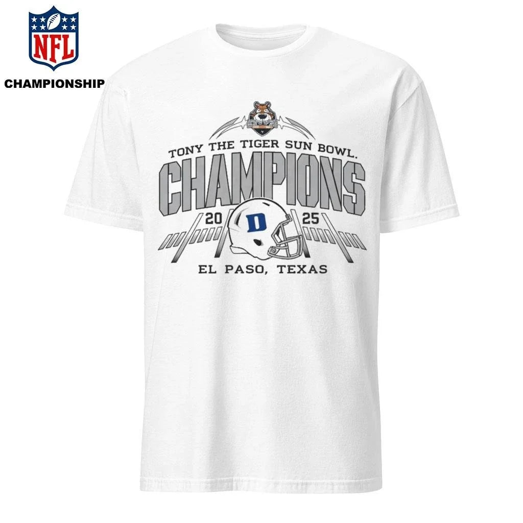 Tony the Tiger Sun Bowl Champions 2025 - Adult & Kids T-Shirts, Sweatshirts & Hoodies apparel design preview 1