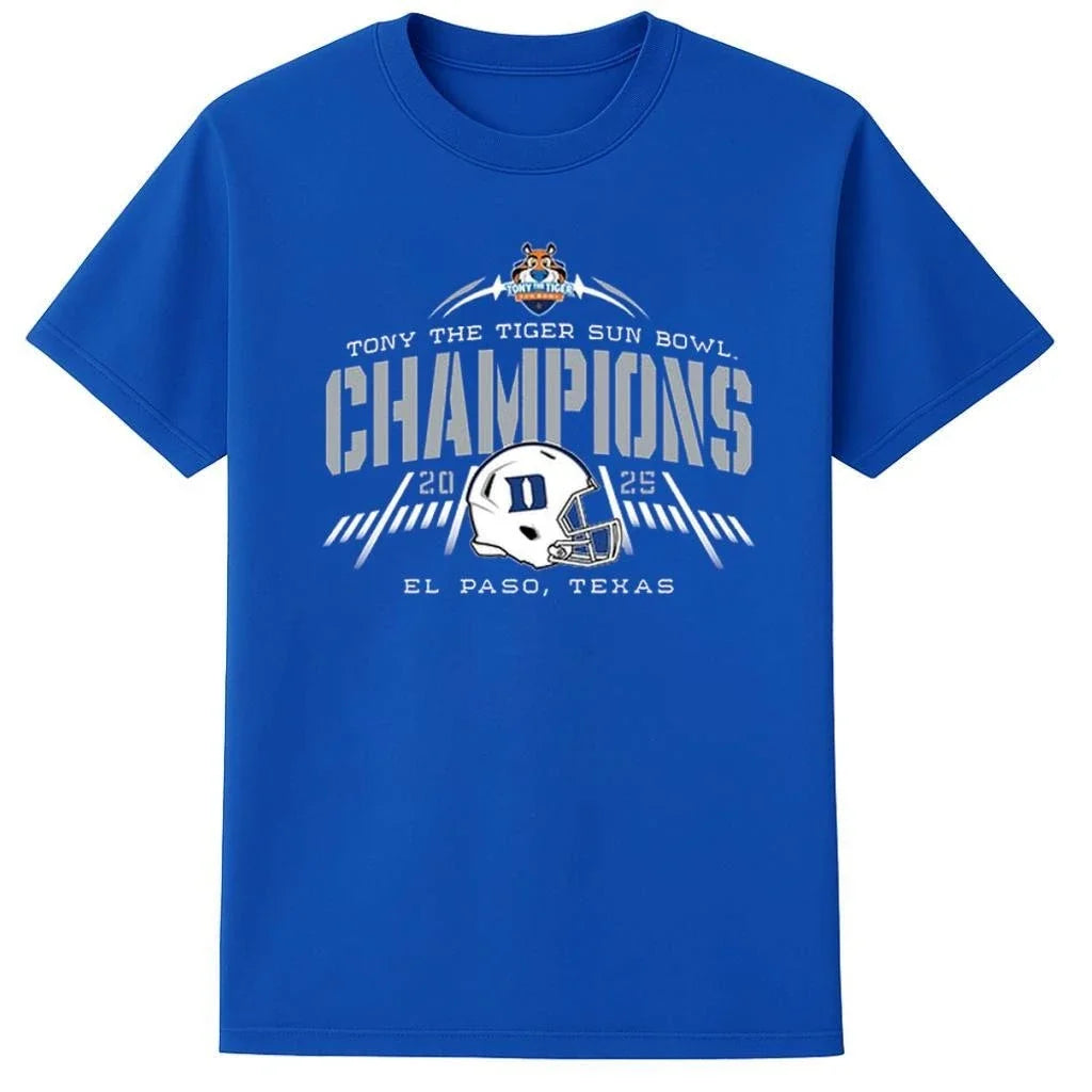 Tony the Tiger Sun Bowl Champions 2025 El Paso, Texas - Adult & Kids T-Shirts, Sweatshirts & Hoodies apparel design preview 1