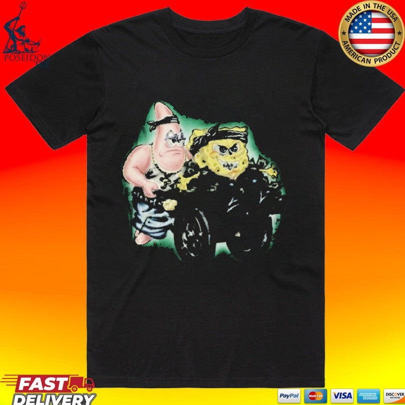 Travis Scott Cj X Spongebob Fancy Life - Adult & Kids T-Shirts, Sweatshirts & Hoodies apparel design preview 1