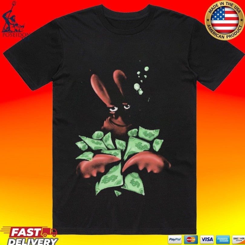 Travis Scott Cj X Spongebob Money - Adult & Kids T-Shirts, Sweatshirts & Hoodies apparel design preview 1
