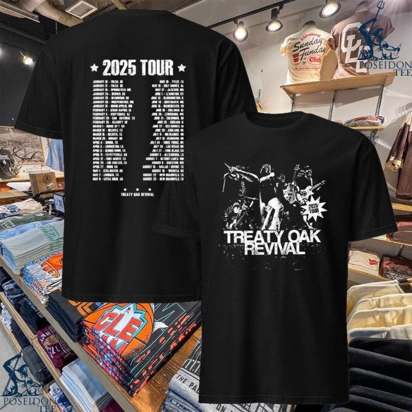 Treaty Oak Revival 2025 Tour - Adult & Kids T-Shirts, Sweatshirts & Hoodies apparel design preview 1
