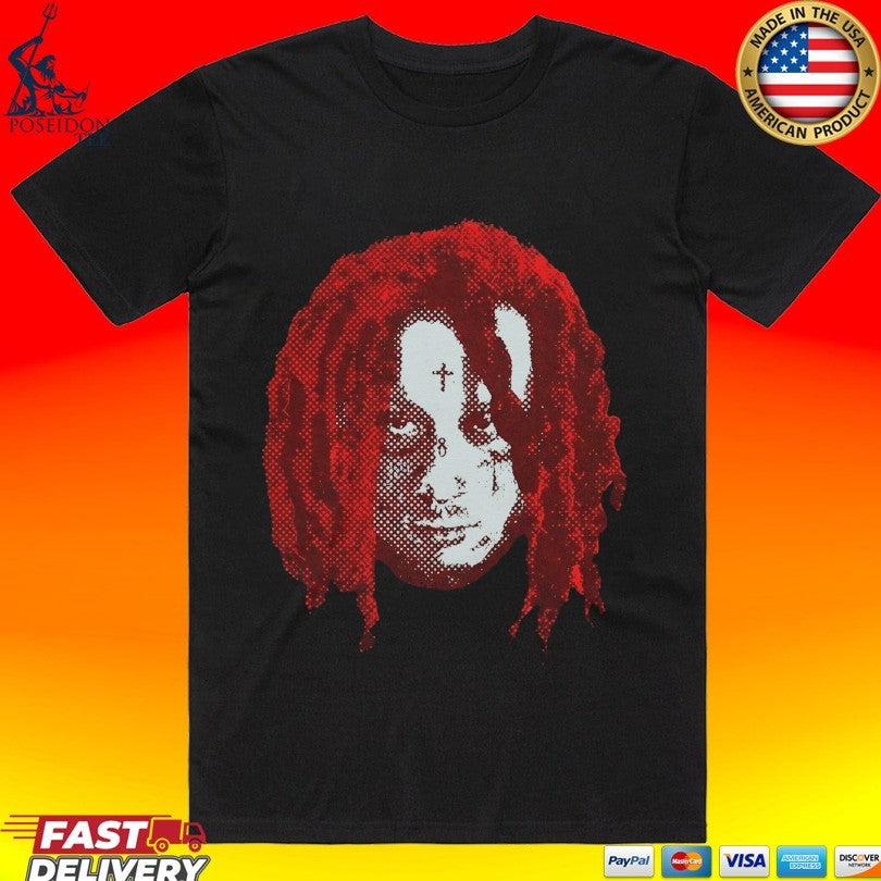 Trippie Redd Portrait - Adult & Kids T-Shirts, Sweatshirts & Hoodies apparel design preview 1